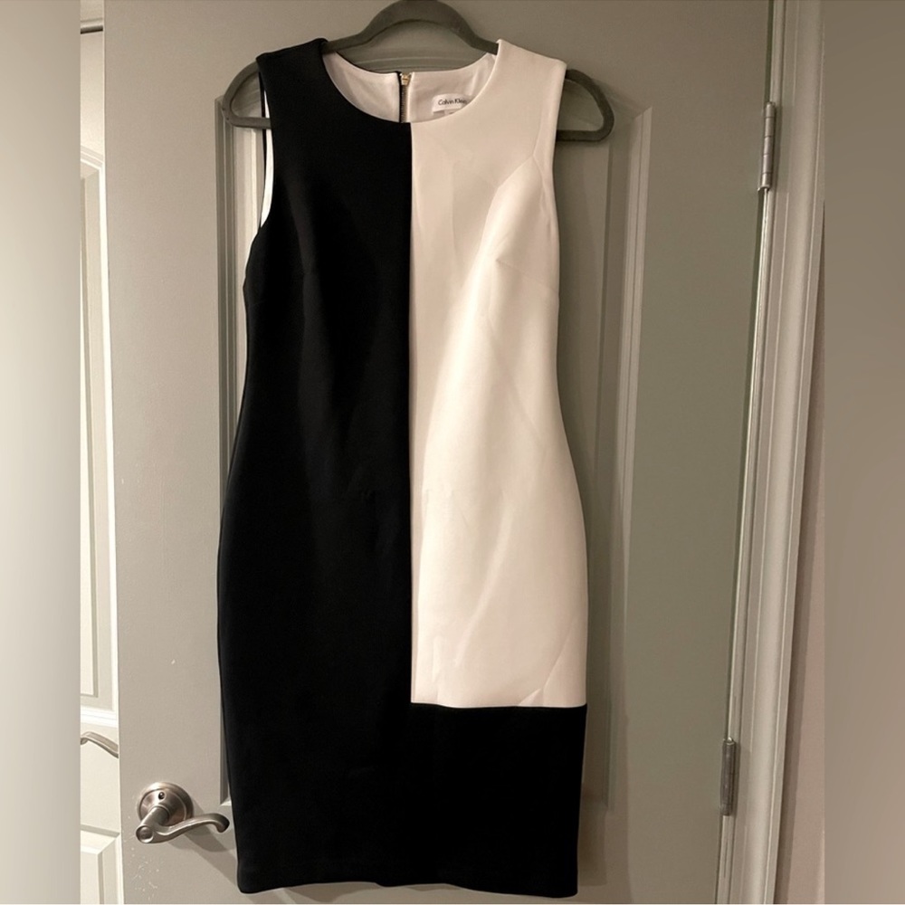 NWT black & white dress